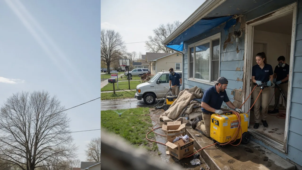 Basement Flood Cleanup in Brush Prairie, WA near me